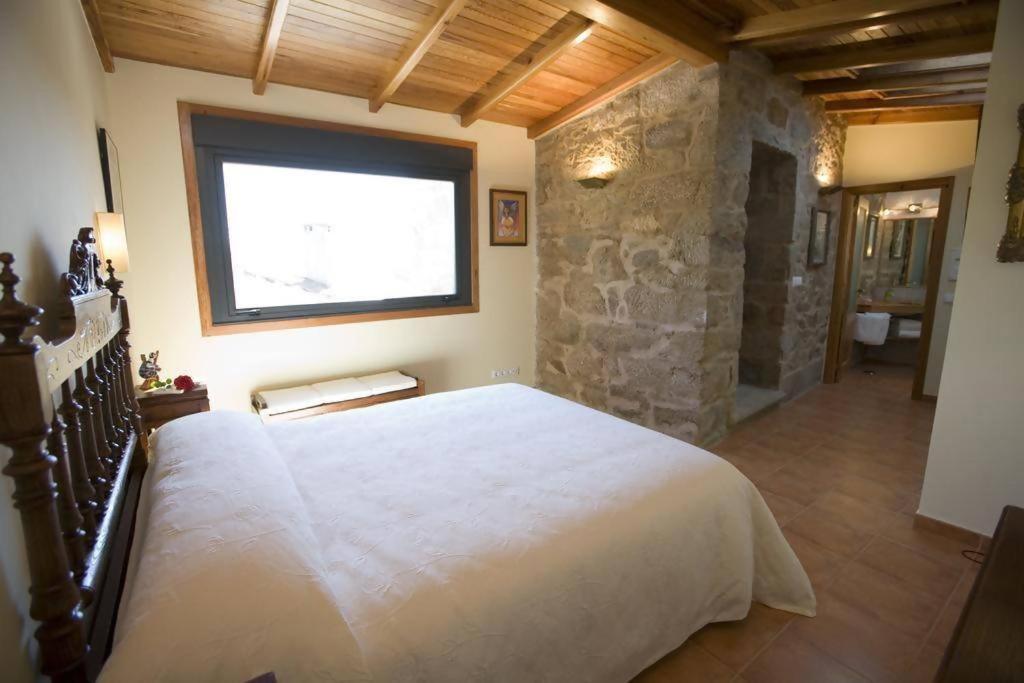 Casa De Afora Casa Con Piscina Y Jacuzzi Privados Pension Santiago de Compostella Buitenkant foto