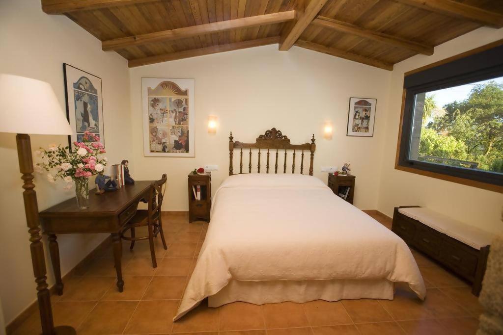 Casa De Afora Casa Con Piscina Y Jacuzzi Privados Pension Santiago de Compostella Buitenkant foto