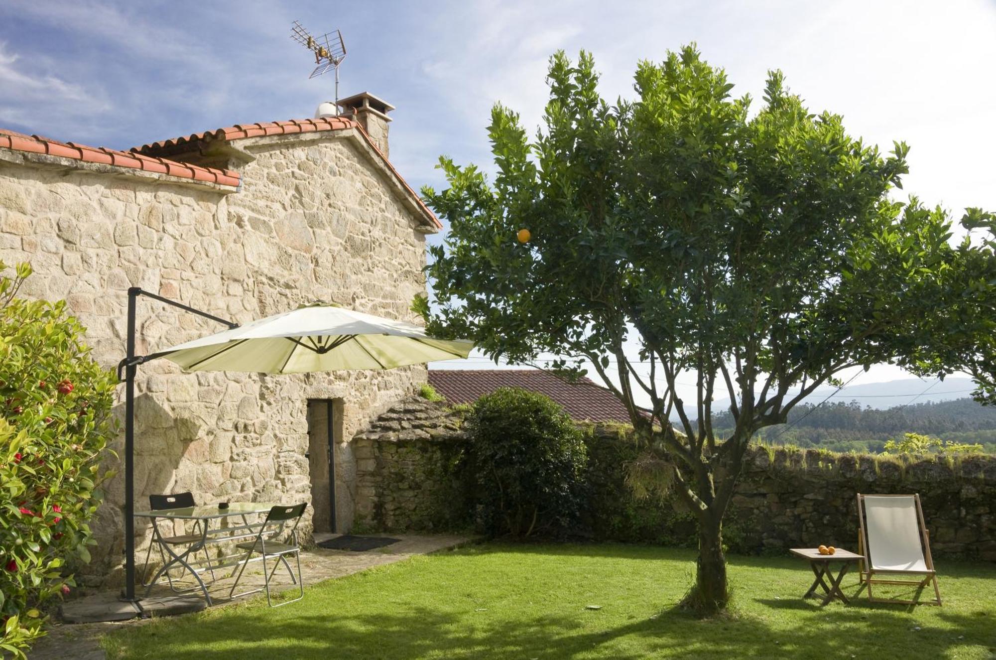Casa De Afora Casa Con Piscina Y Jacuzzi Privados Pension Santiago de Compostella Buitenkant foto