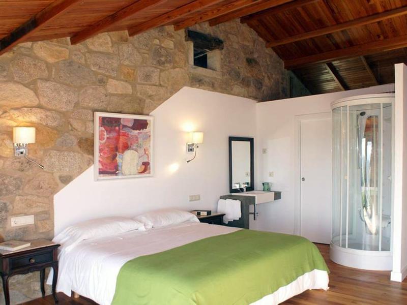 Casa De Afora Casa Con Piscina Y Jacuzzi Privados Pension Santiago de Compostella Buitenkant foto